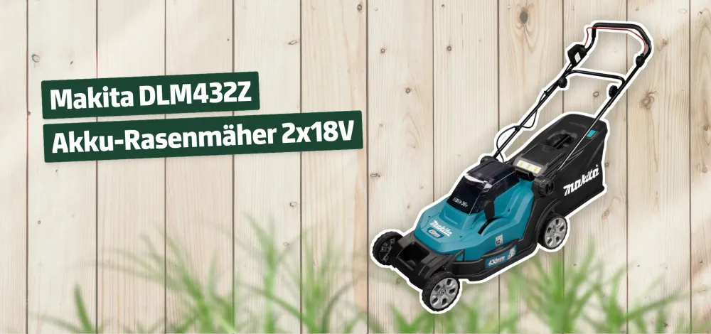 Makita DLM432Z Akku-Rasenmäher 2x18V