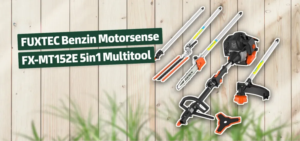 Fuxtec Benzin Motorsense FX-MT152E 5in1 Multitool