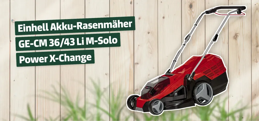 Einhell Akku-Rasenmäher GE-CM 36/43 Li M-Solo Power X-Change