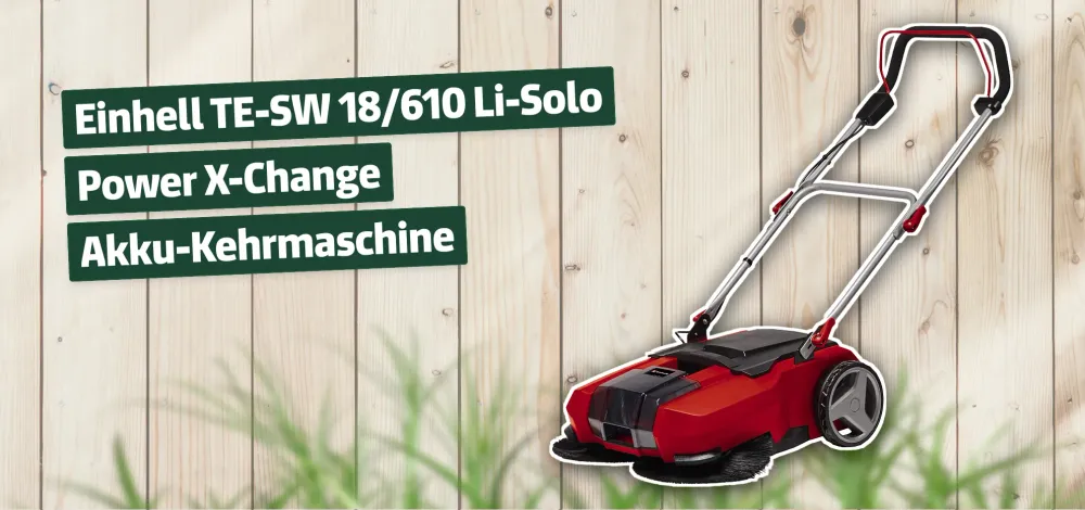 Einhell TE-SW 18/610 Li-Solo Power X-Change Akku-Kehrmaschine